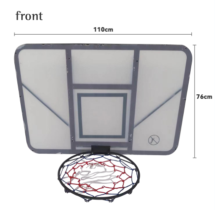 OEM Customized Basketball Backboard For Sportsman Wall Mounted Basketball Stands in stock